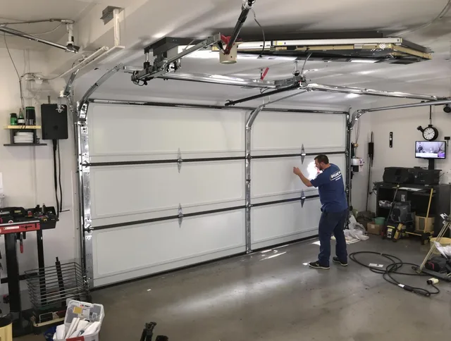Professional garage door repair service by Avon Lake Garage Door Repair in Avon Lake